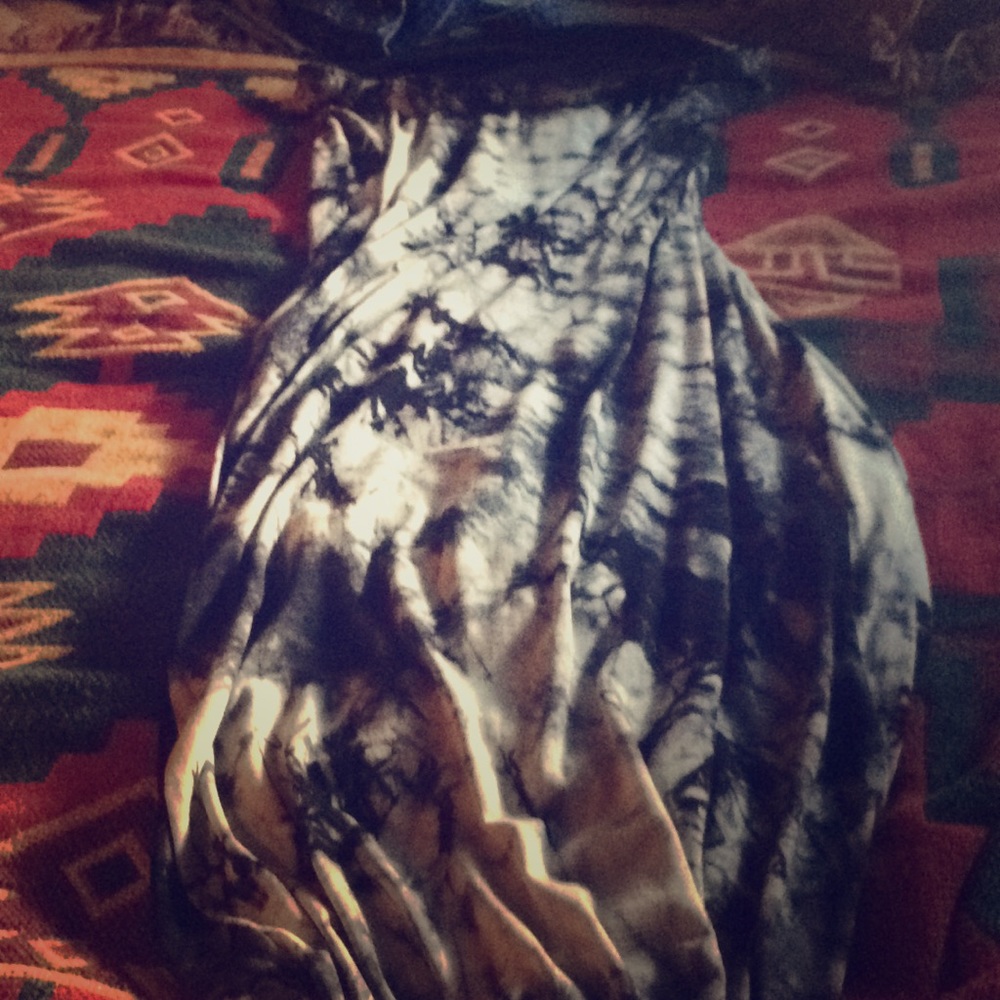 Marble full length shirt